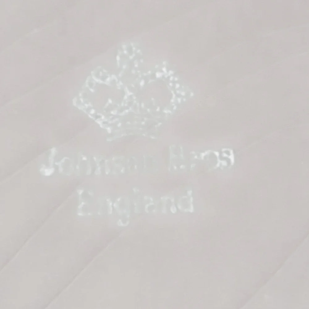 Johnson Brothers England‎ white and Gold trimmed  platter 12.5